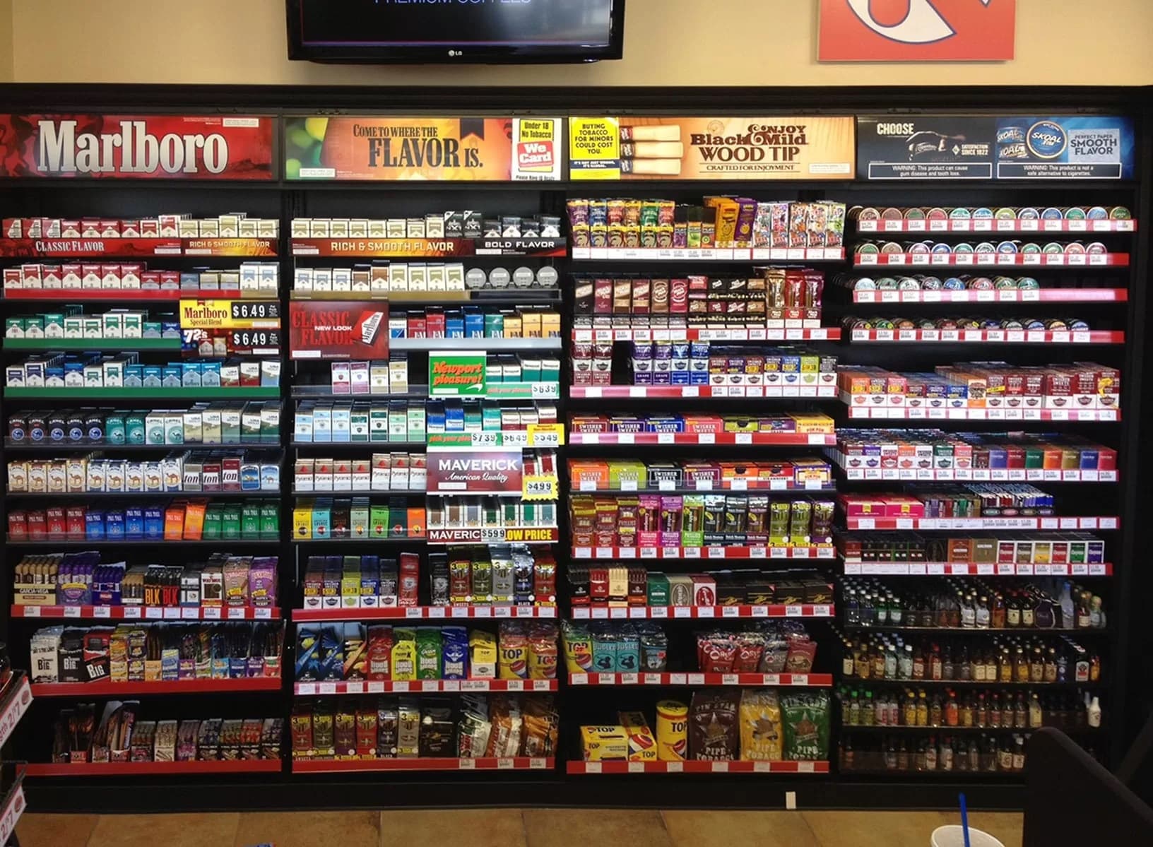 Cigarette Racks