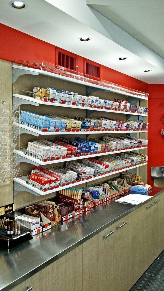 Tobacco Display Rack