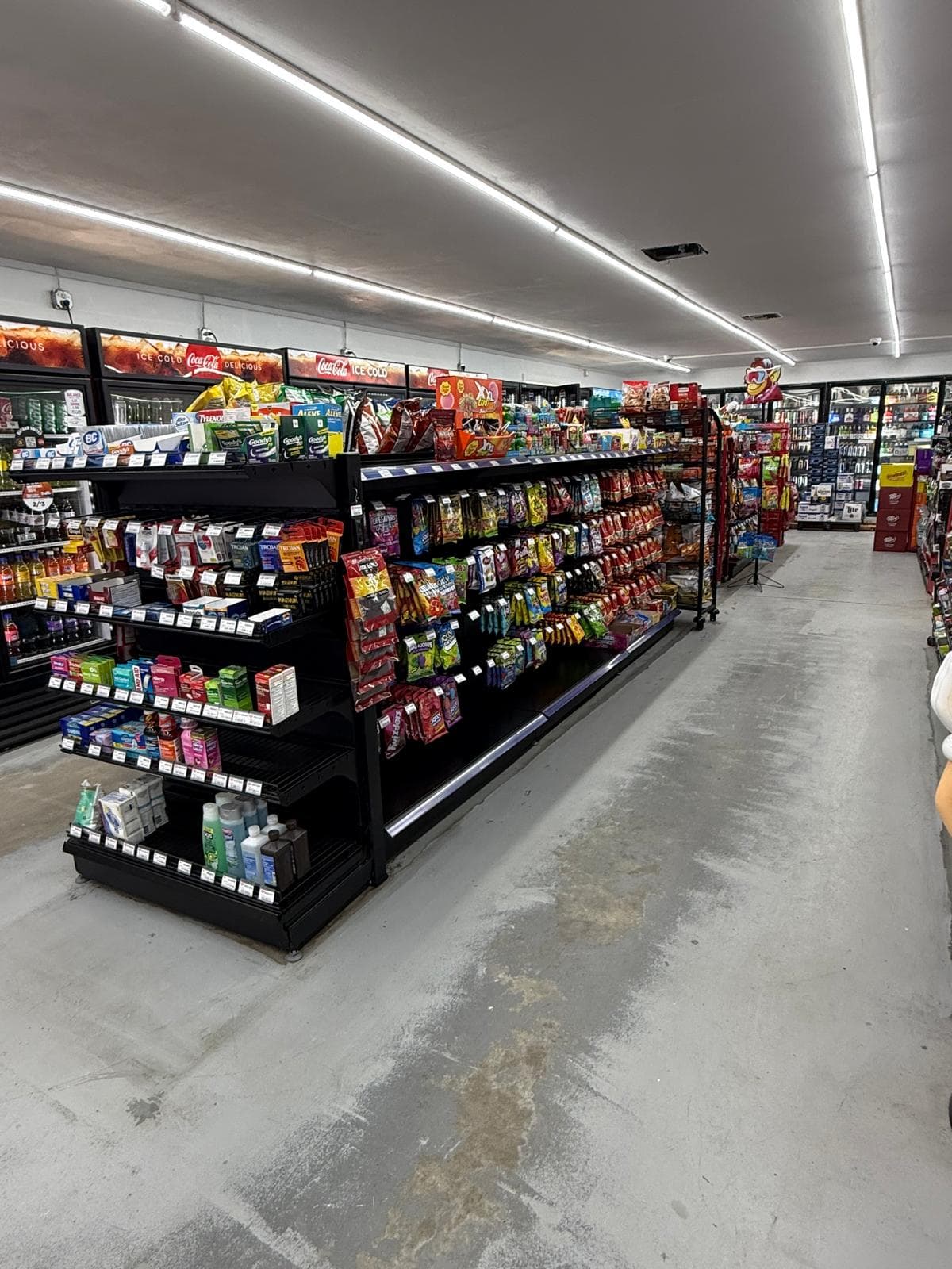 Store Gondola Setup