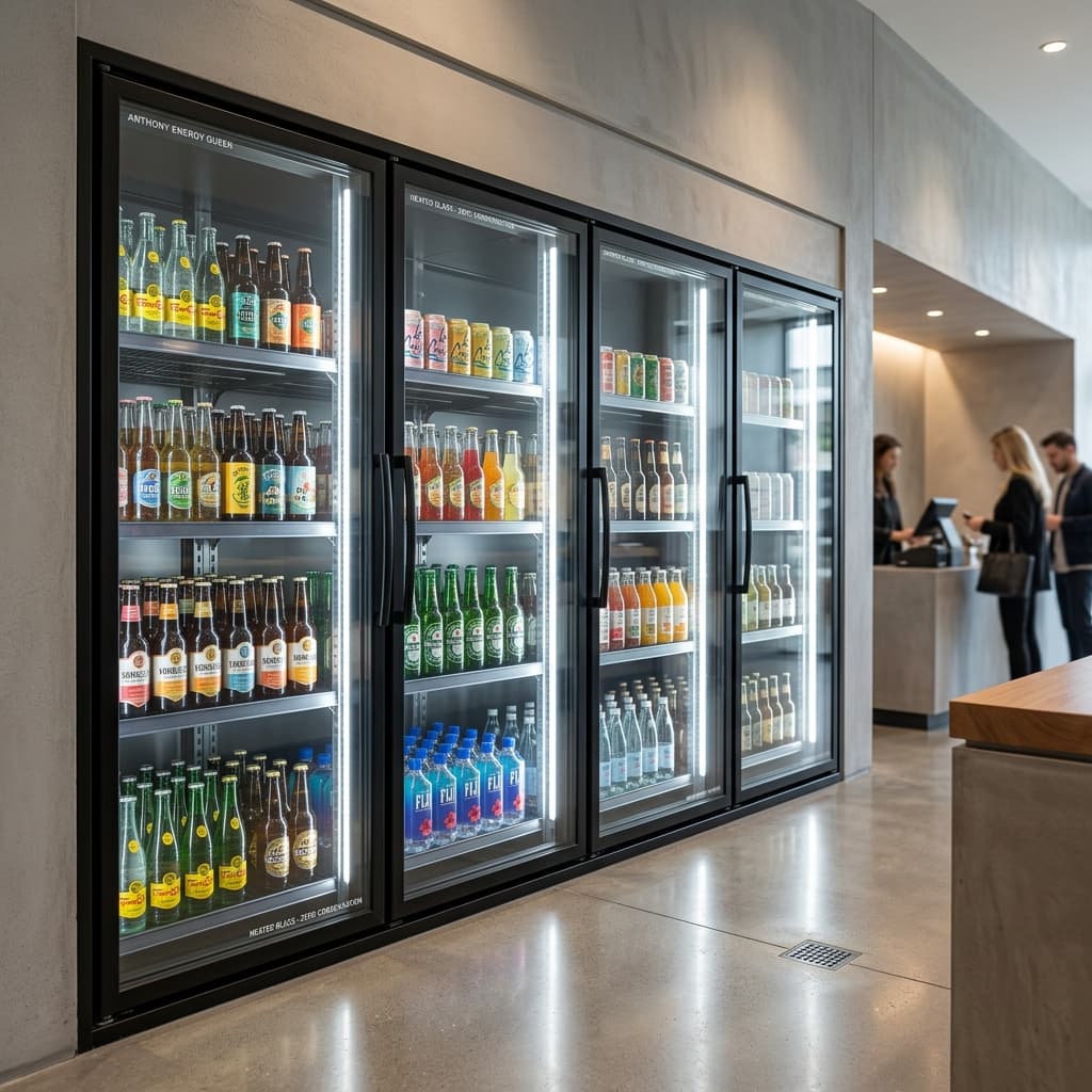 Display Cooler Glass Doors